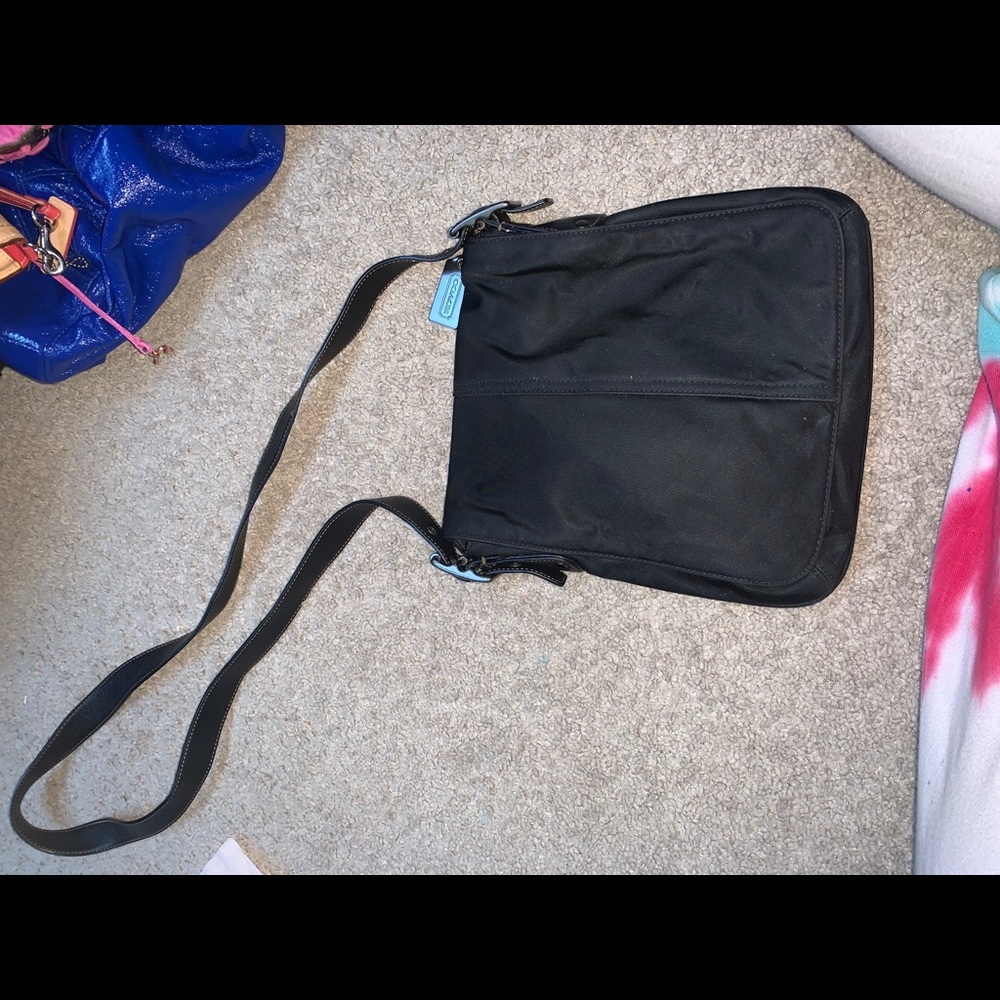Black Crossbody Coach purse